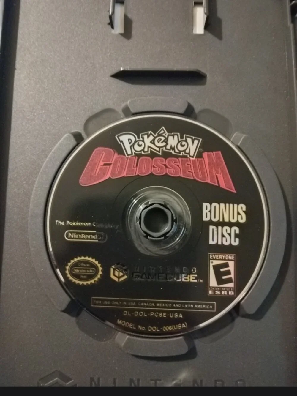 Pokemon Colosseum Bonus Disc Nintendo GameCube Game Authentic Tested